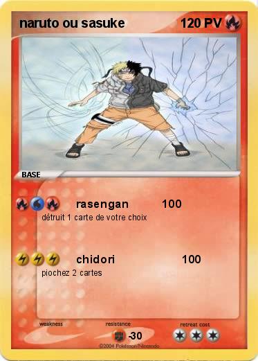Pokemon naruto ou sasuke