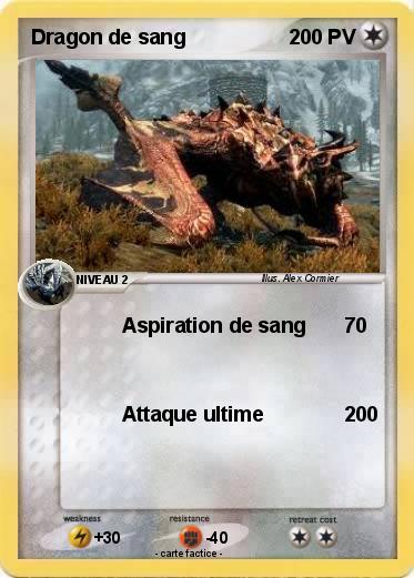 Pokemon Dragon de sang