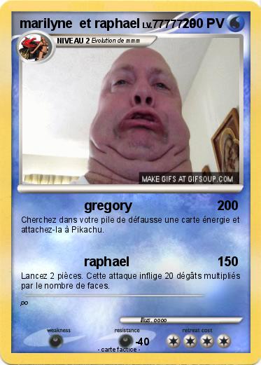 Pokemon marilyne  et raphael