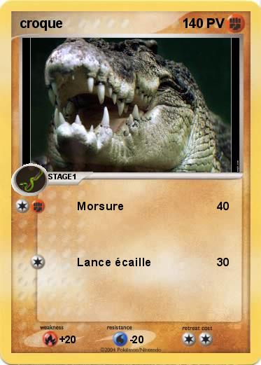 Pokemon croque