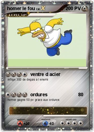 Pokemon homer le fou