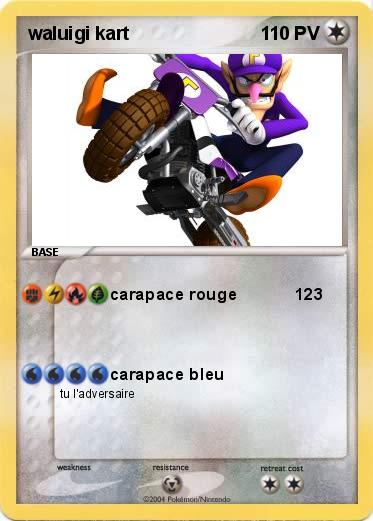 Pokemon waluigi kart