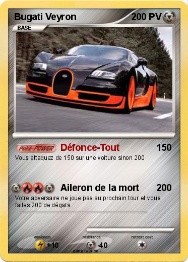 Pokemon Bugati Veyron