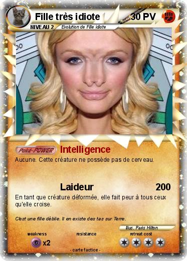 Pokemon Fille très idiote