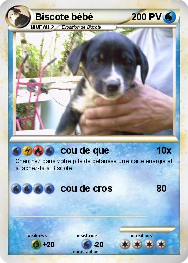 Pokemon Biscote bébé