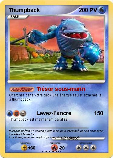 Pokemon Thumpback