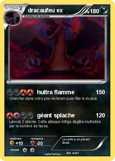 Pokemon dracaufeu ex