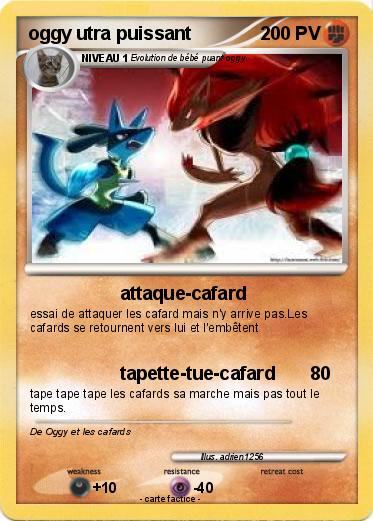 Pokemon oggy utra puissant