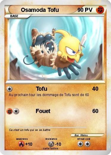 Pokemon Osamoda Tofu
