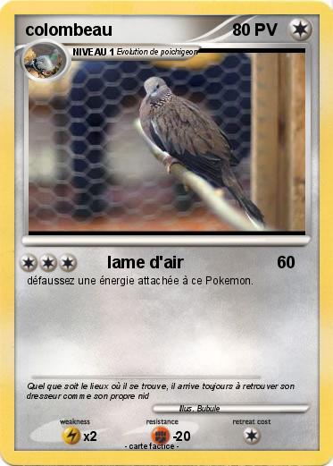 Pokemon colombeau