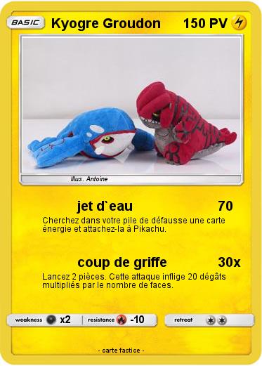 Pokemon Kyogre Groudon