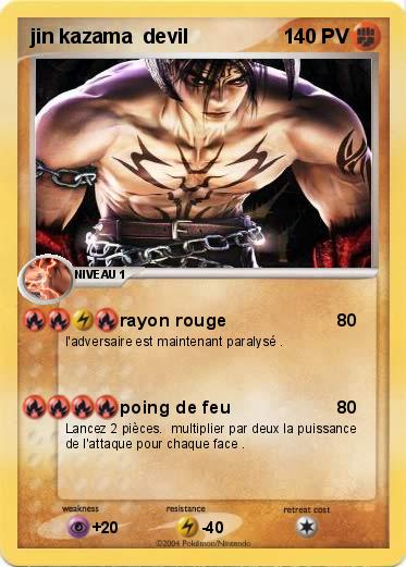 Pokemon jin kazama  devil 