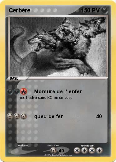 Pokemon Cerbère