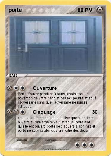 Pokemon porte