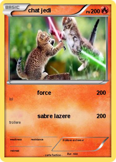 Pokemon chat jedi