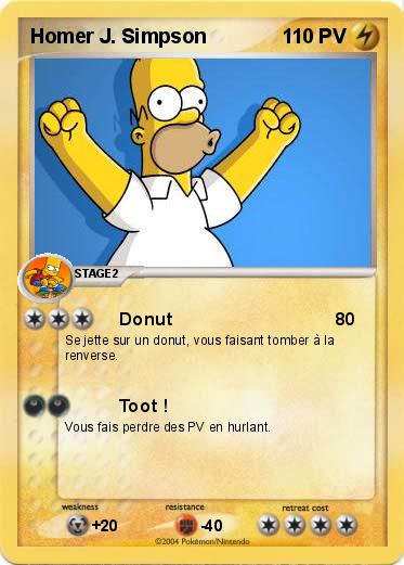 Pokemon Homer J. Simpson