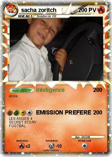 Pokemon sacha zoritch