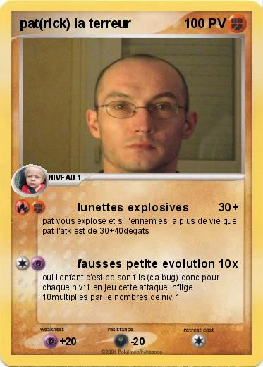 Pokemon pat(rick) la terreur
