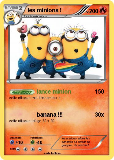 Pokemon les minions !