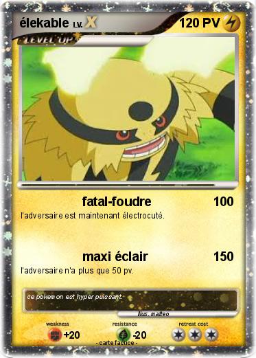 Pokemon élekable