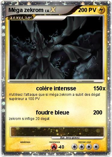 Pokemon Méga zekrom