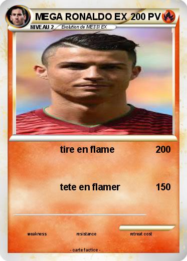 Pokemon MEGA RONALDO EX