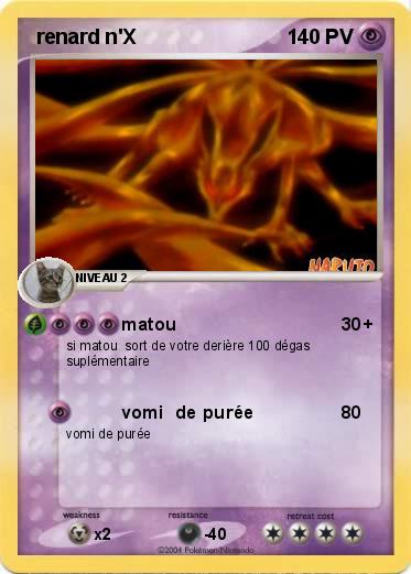 Pokemon  renard n'X