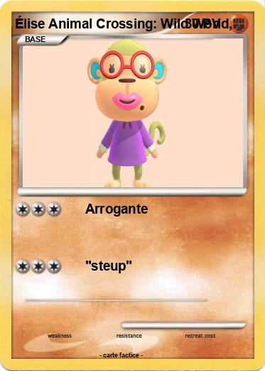 Pokemon Élise Animal Crossing: Wild World,