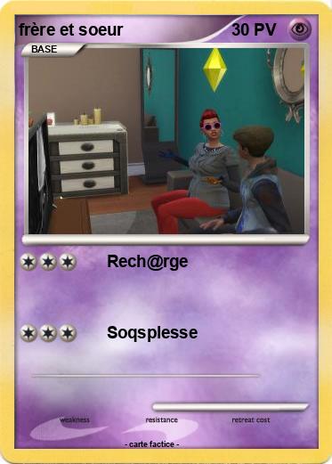 Pokemon frère et soeur