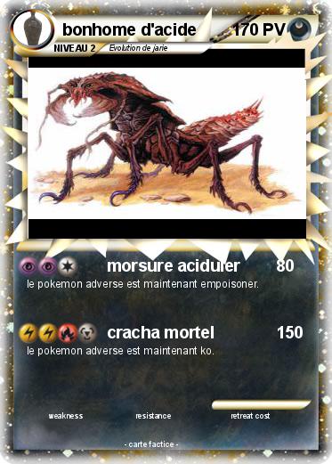 Pokemon bonhome d'acide