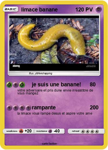 Pokemon limace banane