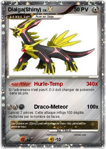 Pokemon Dialga(Shiny)