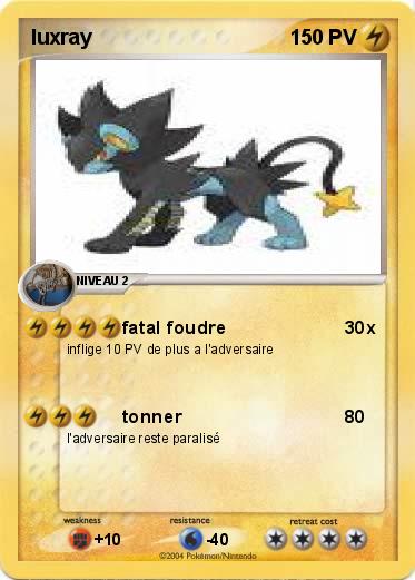 Pokemon luxray