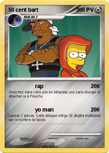 Pokemon 50 cent bart
