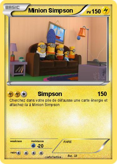 Pokemon Minion Simpson
