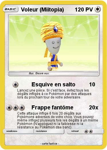 Pokemon Voleur (Miitopia)
