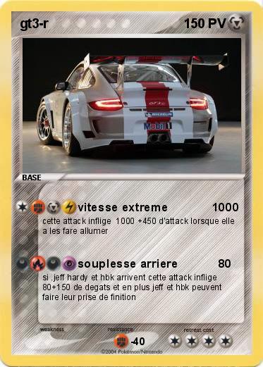 Pokemon gt3-r
