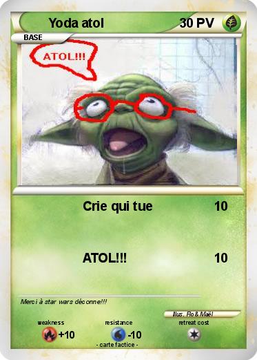 Pokemon Yoda atol