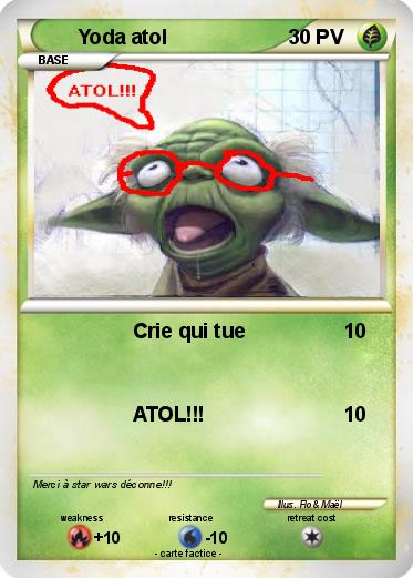 Pokemon Yoda atol