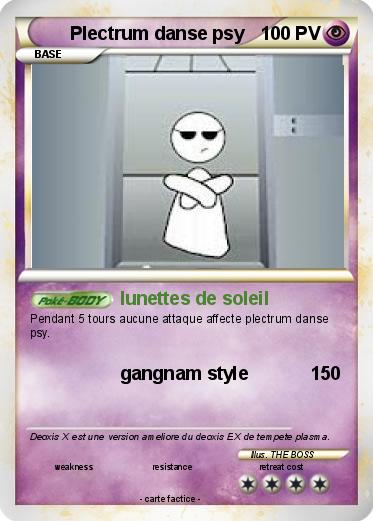 Pokemon Plectrum danse psy