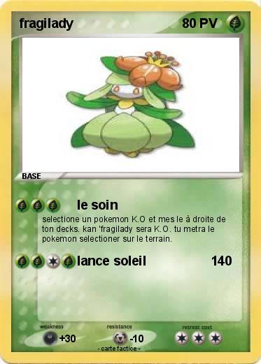 Pokemon fragilady