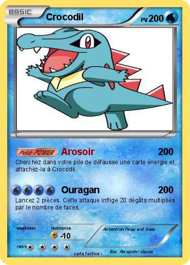 Pokemon Crocodil