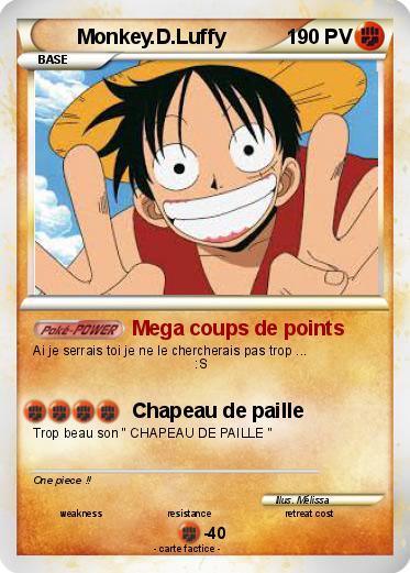 Pokemon Monkey.D.Luffy