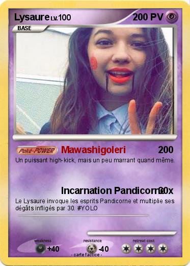 Pokemon Lysaure
