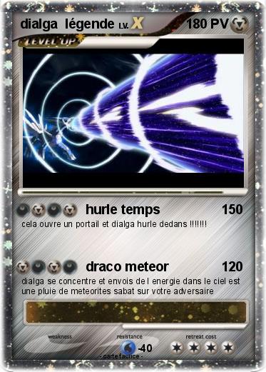 Pokemon dialga  légende