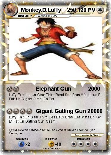 Pokemon Monkey.D.Luffy    250