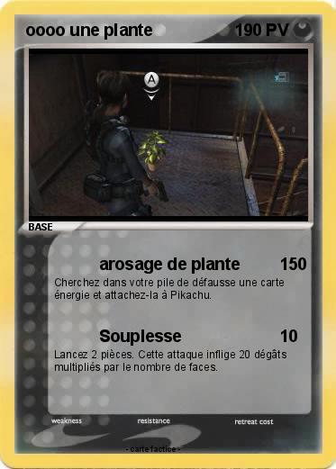 Pokemon oooo une plante