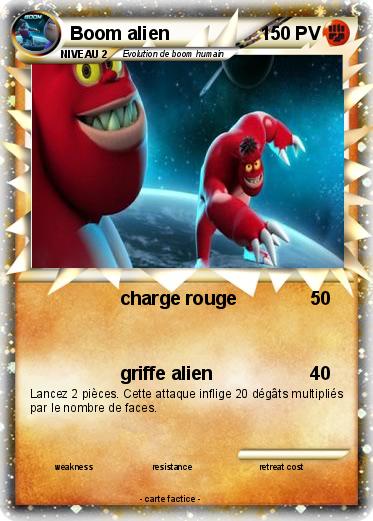 Pokemon Boom alien