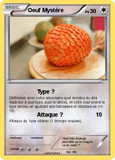 Pokemon Oeuf Mystère