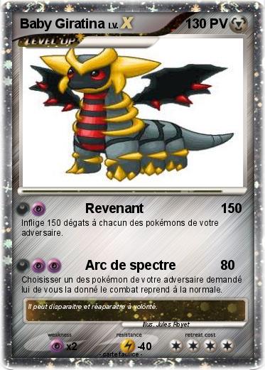 Pokemon Baby Giratina